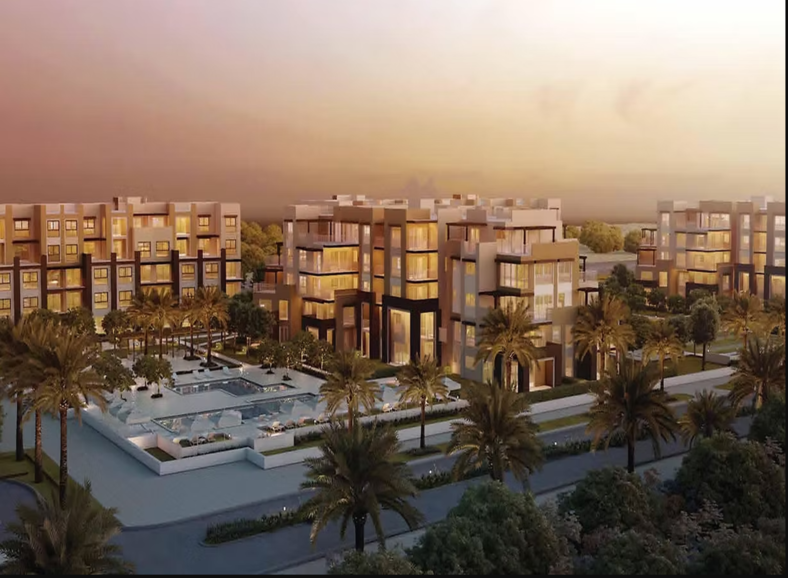 Duplex Corner Landscape In Up Town Cairo Compound